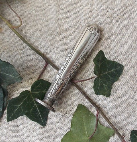 Ancien sceau cachet - a, cire