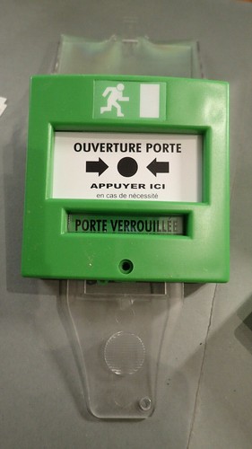 Declencheur manuel vert bmv - declencheur, bmv-dm