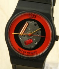 Vintage red Skeleton watch 32