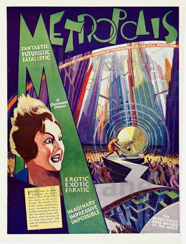 Film metropolis fritz lang - metropolis,