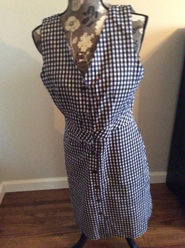 Jcrew checkered dress 6 - dress,