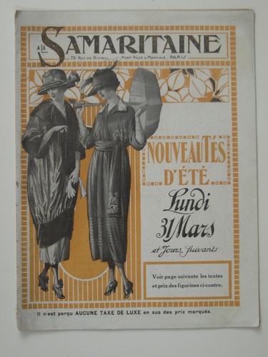 Samaritaine nouveautés - la,