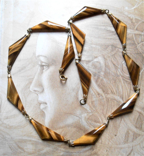 Superbe collier draperie
