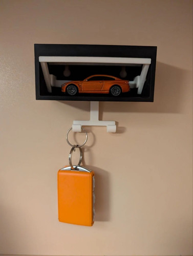 Garage porte clés voiture - porte-clés,