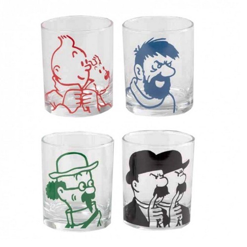 Set verres de collection - de,
