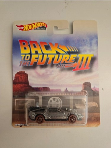 Hot wheels premium delorean - hot,