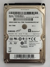 ST500LM012, HN-M500MBB/A1, FW: 2AR30007, FEB 2013, Samsung 500Gb 2.5" SATA HDD
