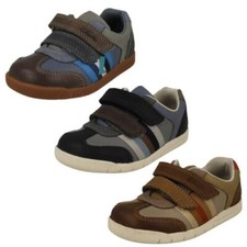 Garçons Clarks Cuir Nubuck