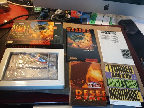 Jeu super nintendo - snes, desert