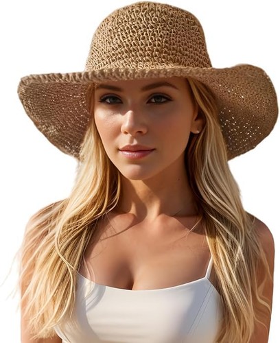 Chapeau paille femme soleil