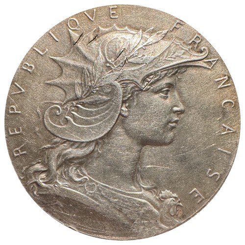 Médaille argent ministére - médaille,