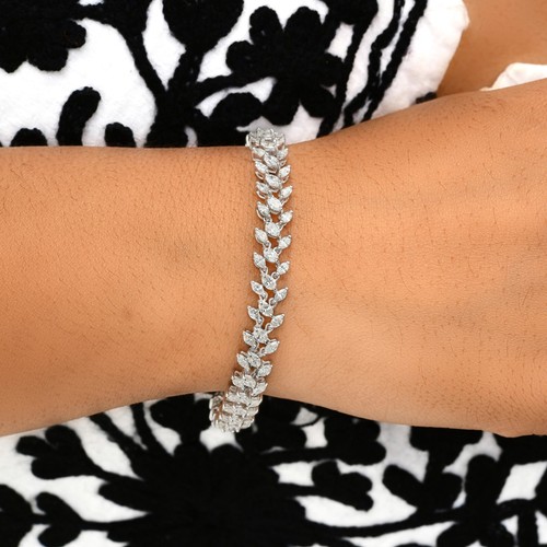 Bracelet diamant marquise - bracelet, en