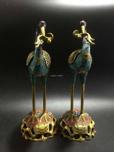 Pair bronze red - 10''bronze, copper