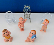 lot de 4 figurines magic diaper babies années 90
