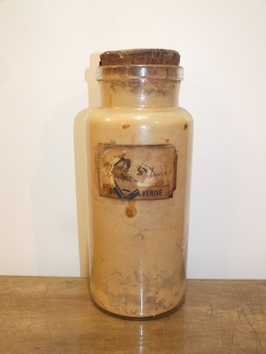 Ancien grand bocal de - +,