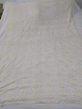 dessus de lit ancien crochet