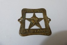 ancienne plaque de velo dilecta le blanc