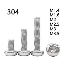 M1.4 M1.6 M2 M2.5 M3 M3.5 304