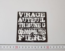 Sticker virage auteuil paris - sticker,