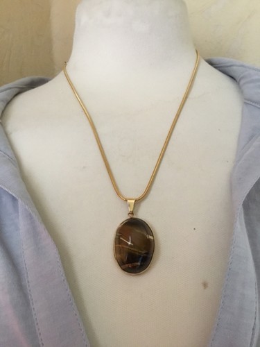 Superbe collier avec - , pendentif