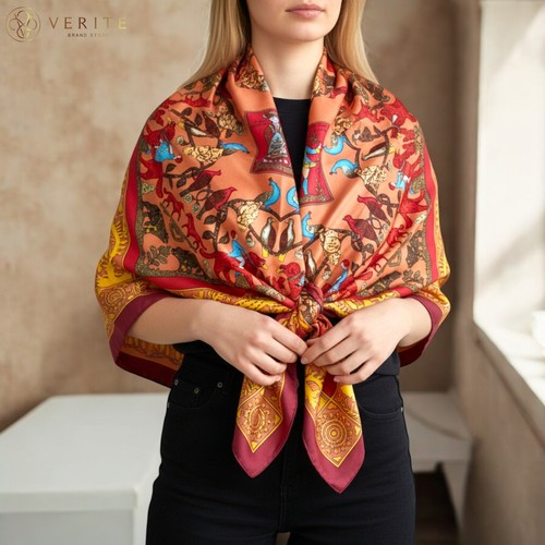 Rare vintage hermes - silk, scarf