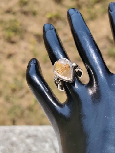 Bague argent massif 925 - bague, quartz