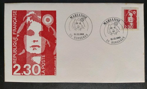 Enveloppe premier jour - jour, 1989
