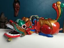 MARIONNETTE Chinoise ancienne en bois laquée théatre d'eau