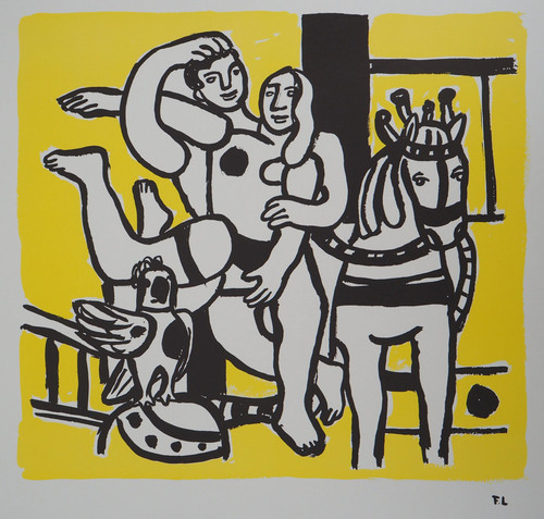 Fernand leger couple - :,
