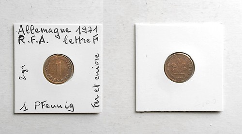Allemagne a pièce - r.f.a., de