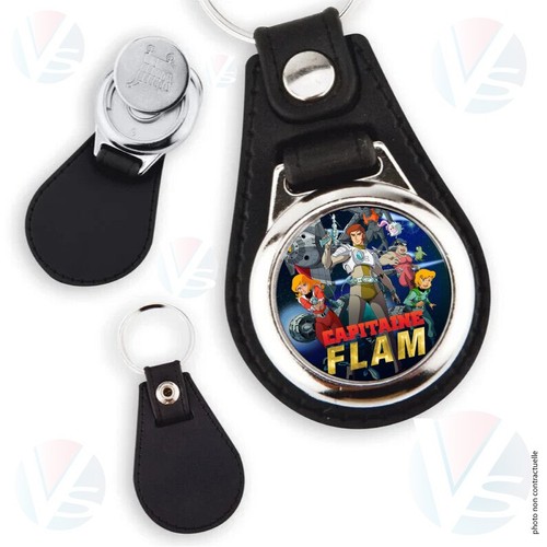 Porte clés capitaine flam - capitaine,