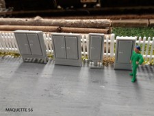 ho lot 4 armoires électrique