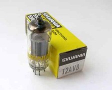 Tube 12AV6 SYLVANIA NOS  NIB