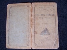 REGLEMENT D'ESCRIME / FLEURET