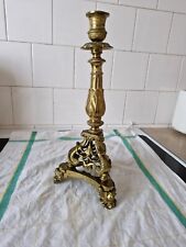 Chandelier époque XIXème doré ancien en bronze /hauteur :35cm