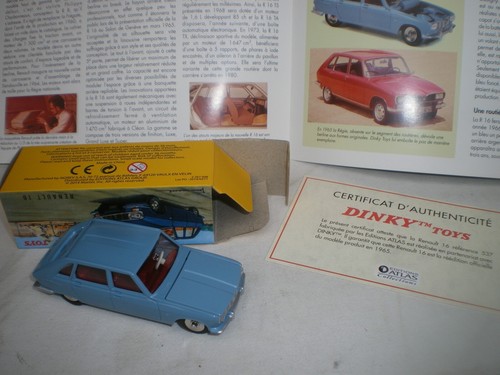 Renault bleu dinky toys 537 - 16,