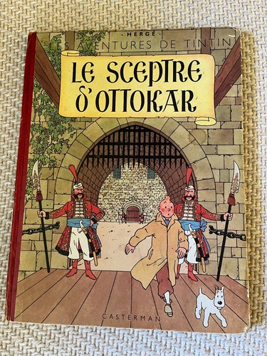 Tintin sceptre ottokar - tintin,