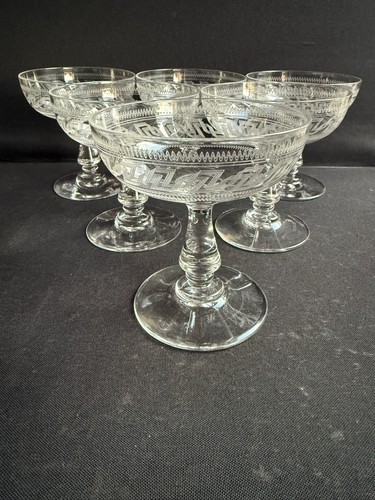 Coupes champagne baccarat - 6,