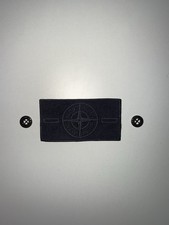 1 Patch Stone Island Navy Blue Ghost Edition + 2 Buttons