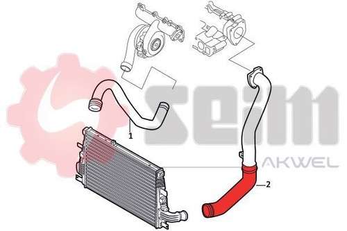 Durite turbo alfa - durite, romeo