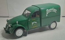 NOREV 1/18 CITROEN 2CV FOURGONNETTE 1957 "PERRIER  BON ETAT SANS BOITE gé