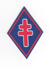 WWII - 1re DIVISION FRANCAISE LIBRE "Modèle Imprimé" (Reproduction)