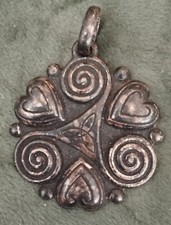 Pendentif en Métal Argenté