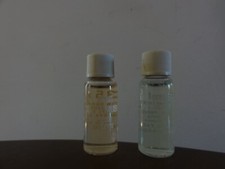 2 miniatures. Avon. eau givrée. eau frache . soft musk. edt.3.5ml. bouchon blanc