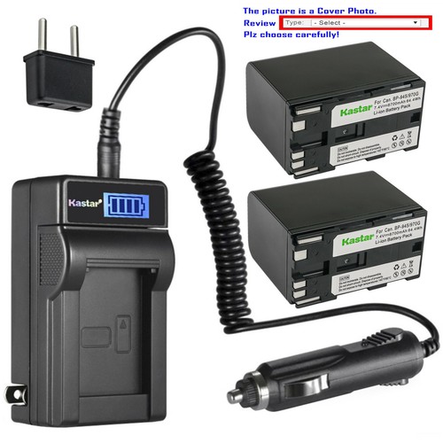 Kastar battery lcd charger - ac,