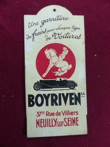 Tole publicitaire garniture - tole,