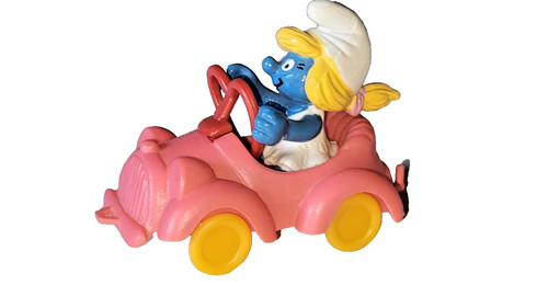 Schtroumpfette voiture - schtroumpfette,