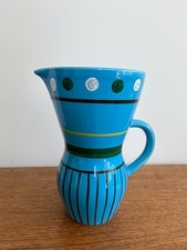 pichet bleu a motifs