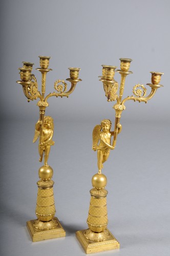 Paire girandoles et - paire,