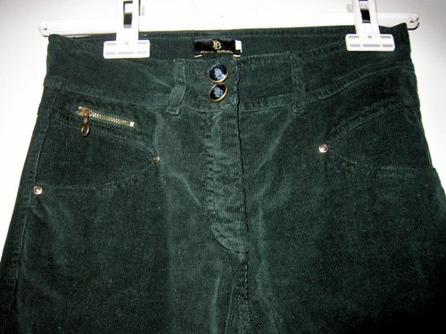 Pantalon velours vert paul - 34,